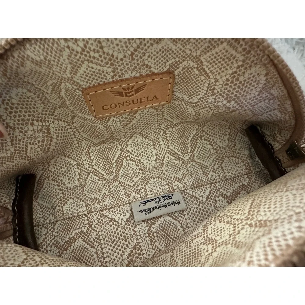 Consuela Brynn‎ Flamingo Cosmetic Toiletry Makeup Bag Case Pouch Rare HTF